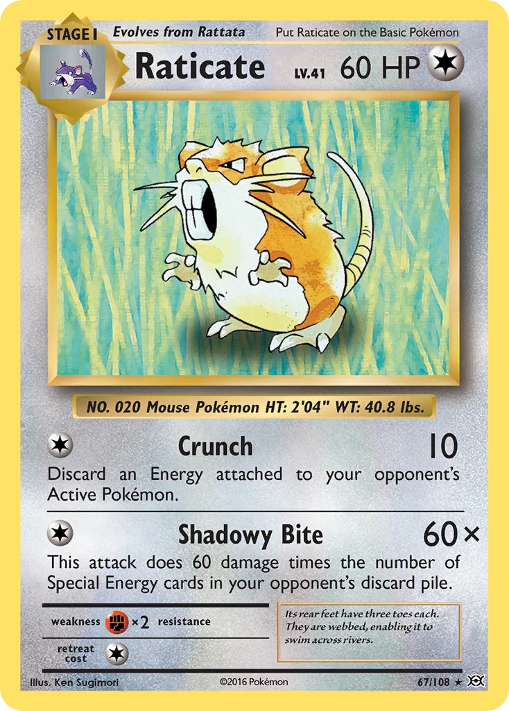 Raticate card image