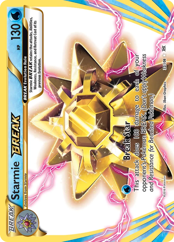 Starmie BREAK card image