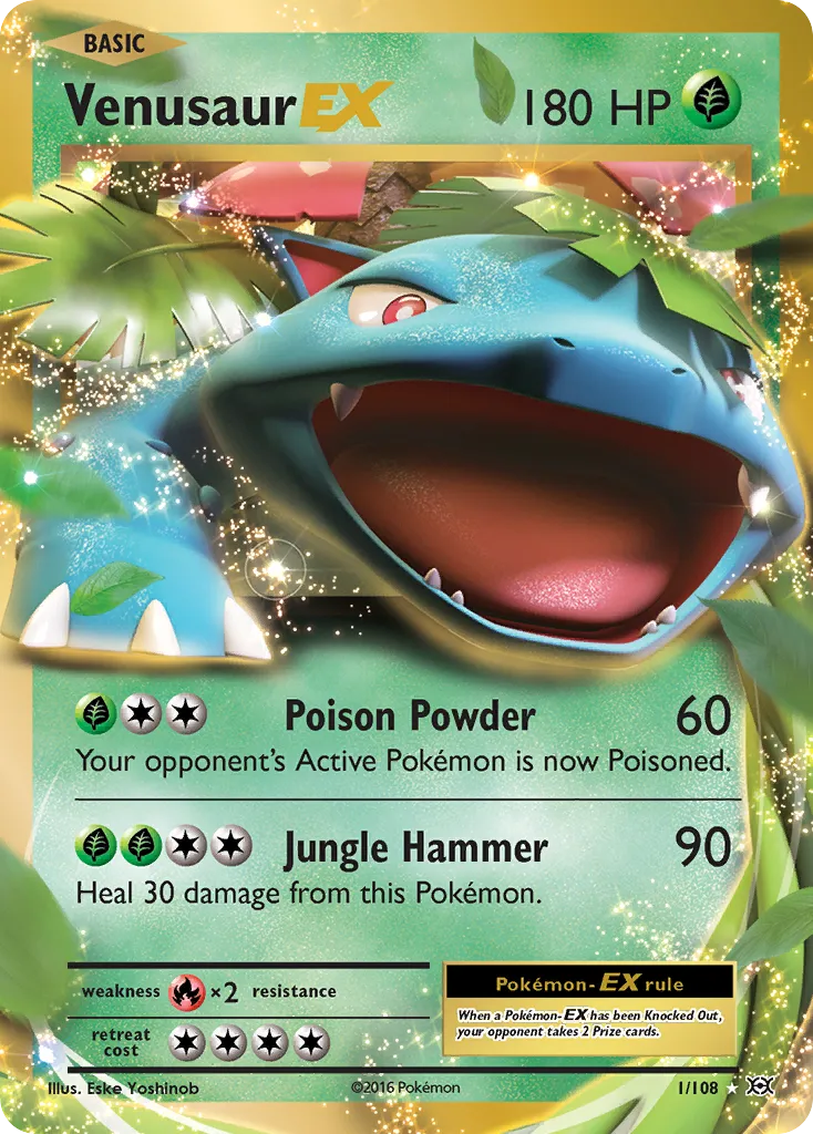 Venusaur-EX card image