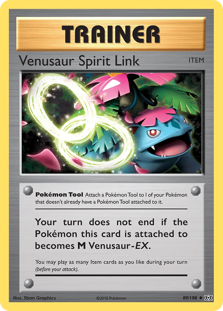 Venusaur Spirit Link card image