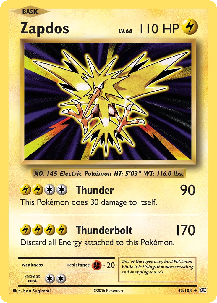 Zapdos card image