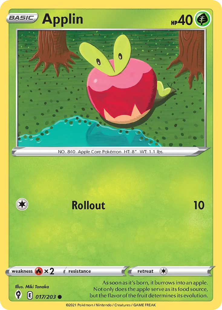 Applin card image
