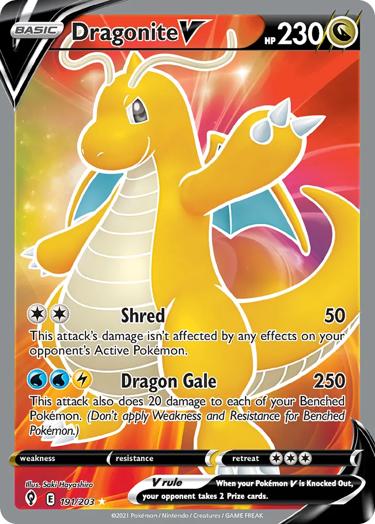 Dragonite V card image