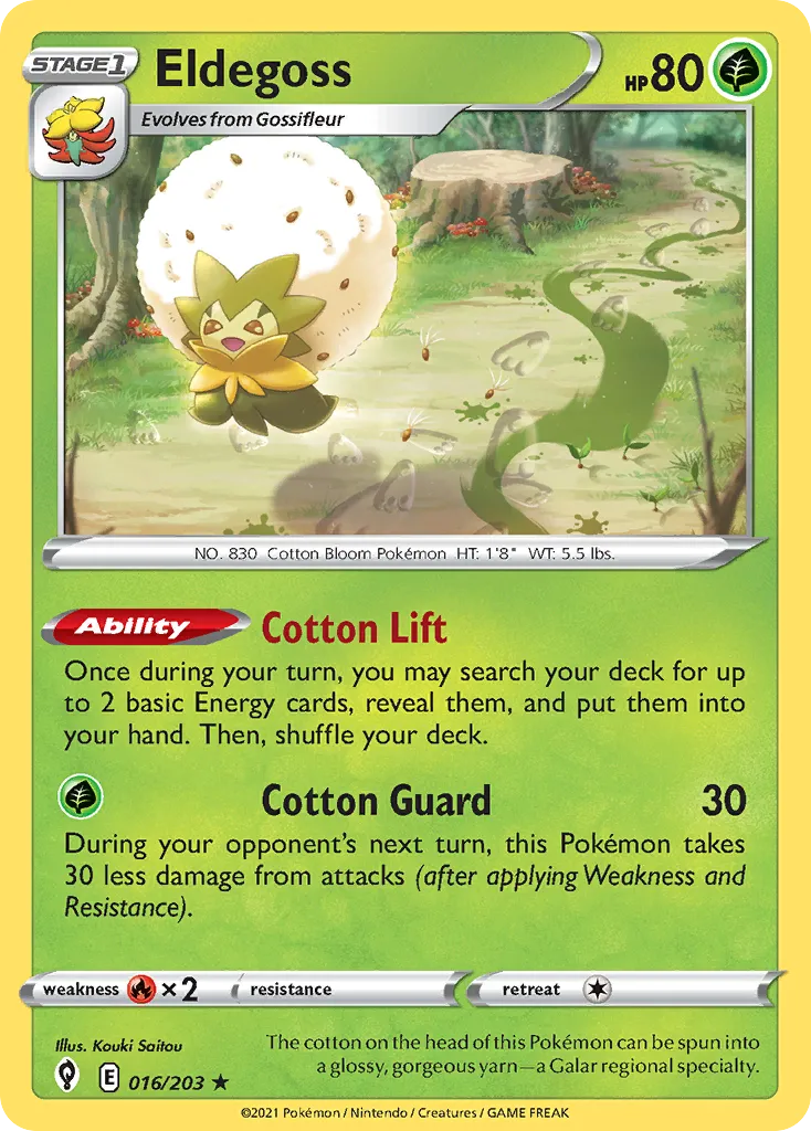 Eldegoss card image