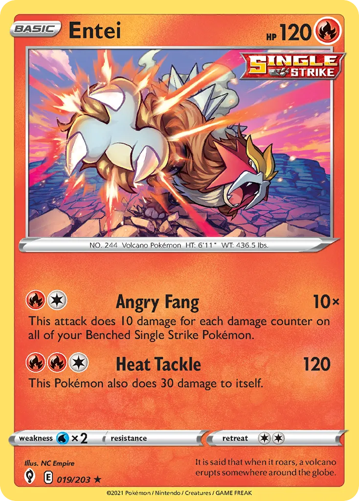 Entei card image