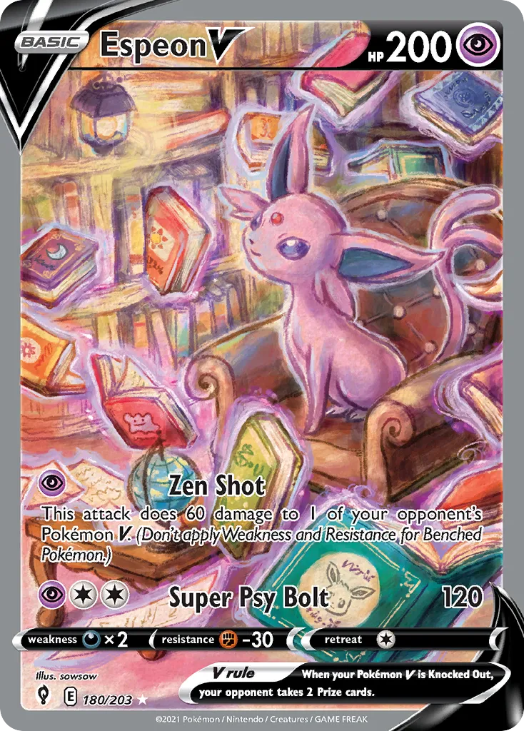 Espeon V card image
