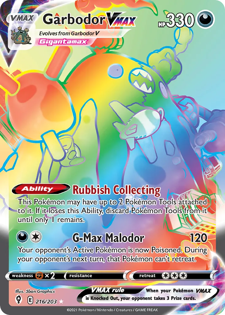 Garbodor VMAX card image
