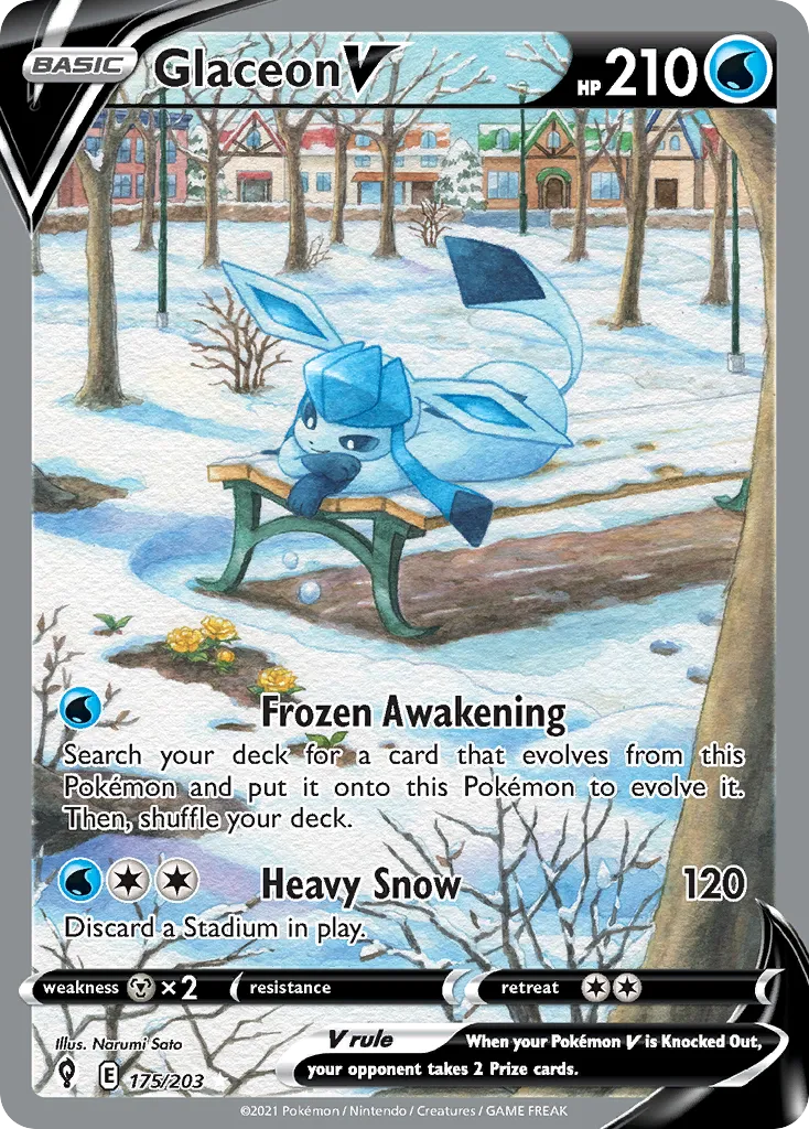 Glaceon V card image