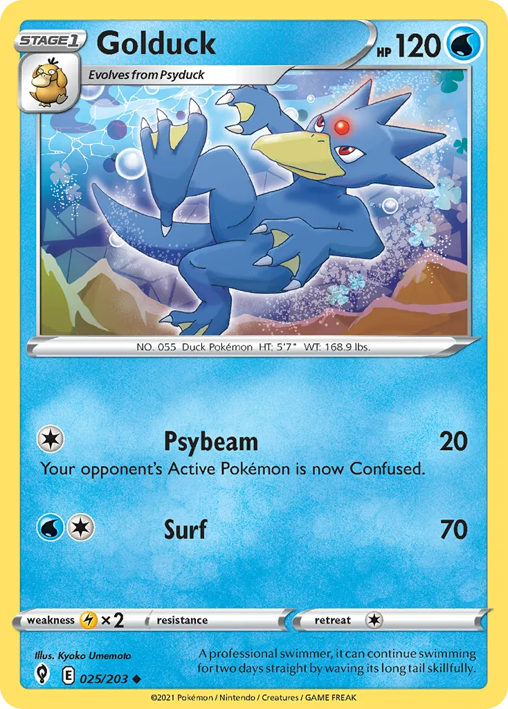 Golduck card image