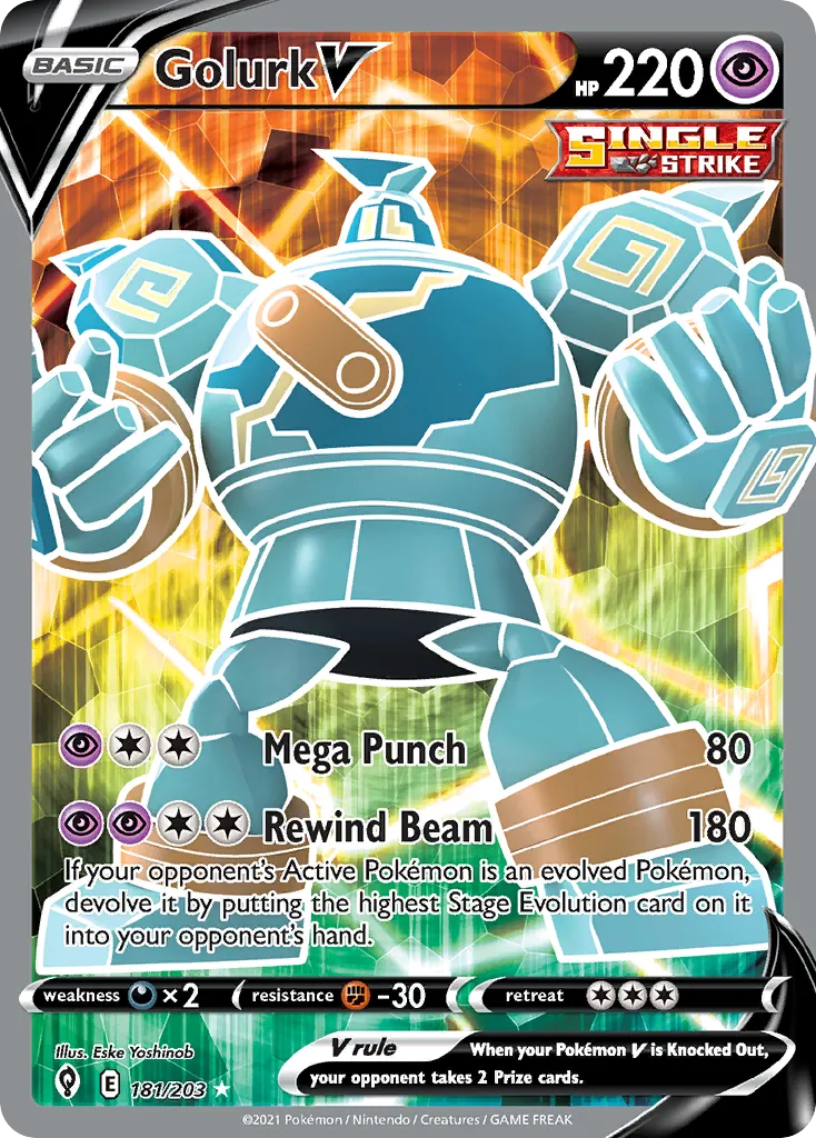Golurk V card image