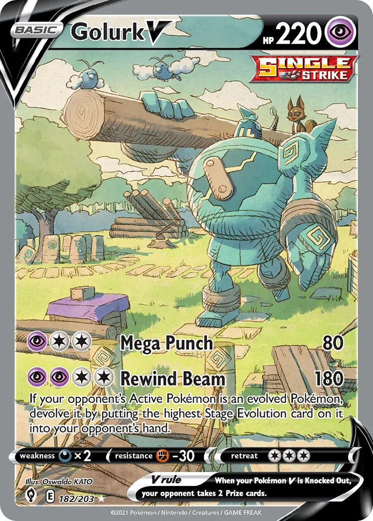 Golurk V card image