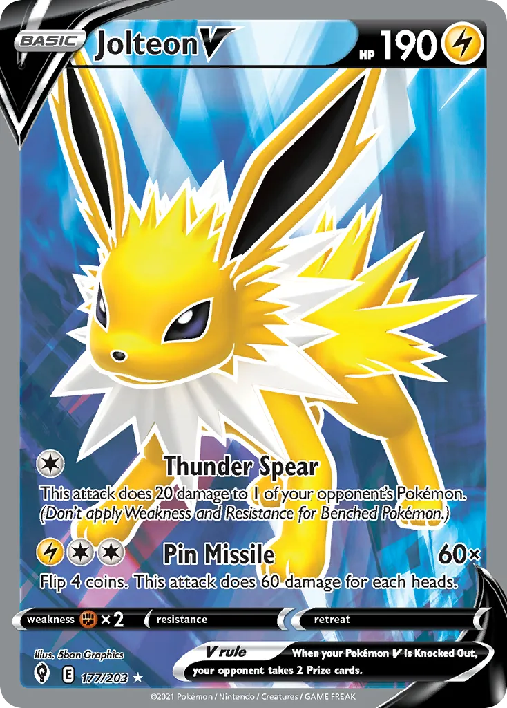 Jolteon V card image