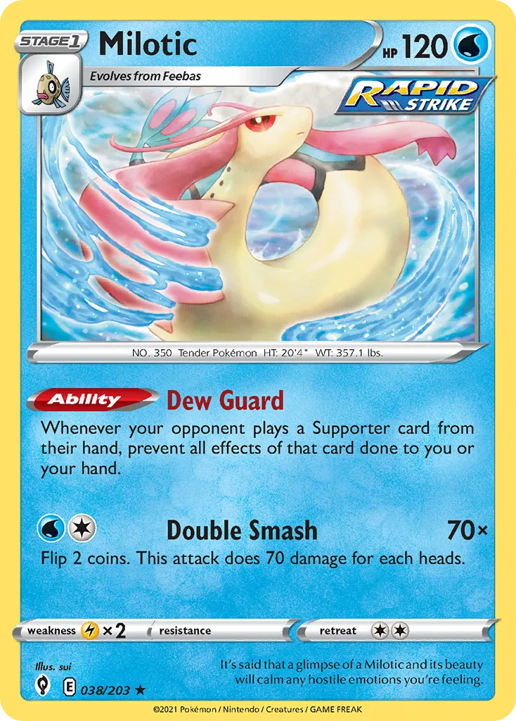 Milotic card image