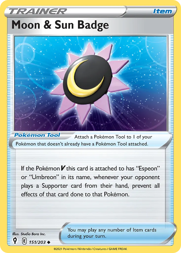 Moon & Sun Badge card image
