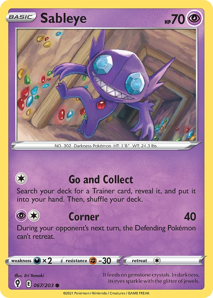 Sableye card image