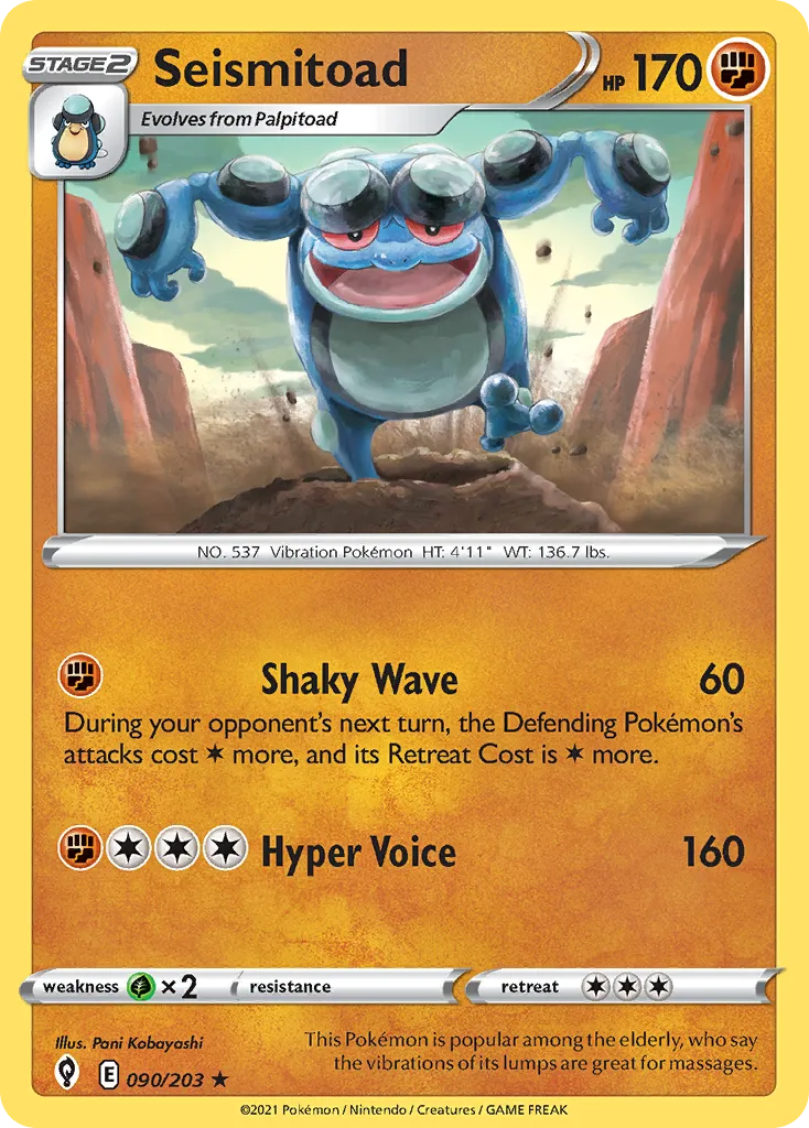 Seismitoad card image