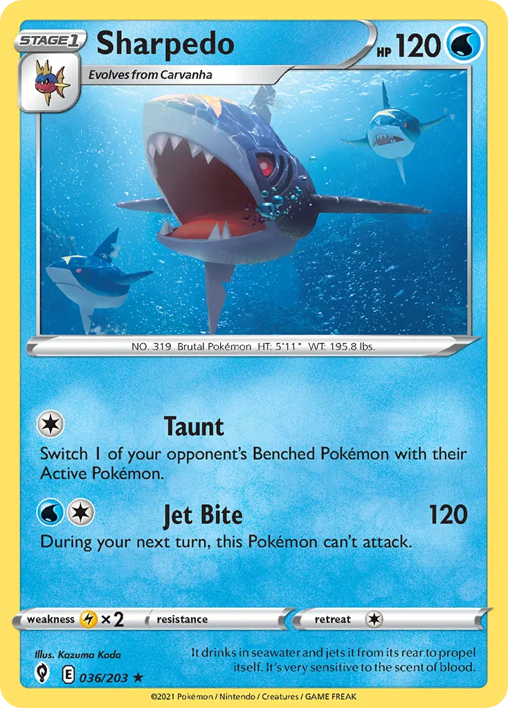 Sharpedo card image