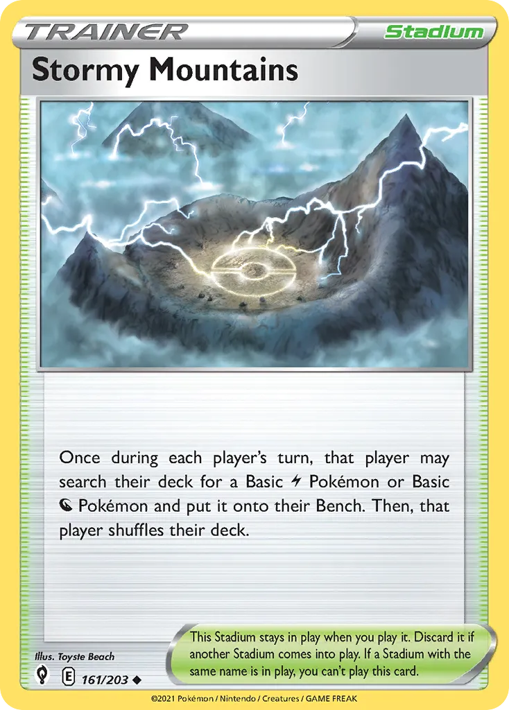 Stormy Mountains card image