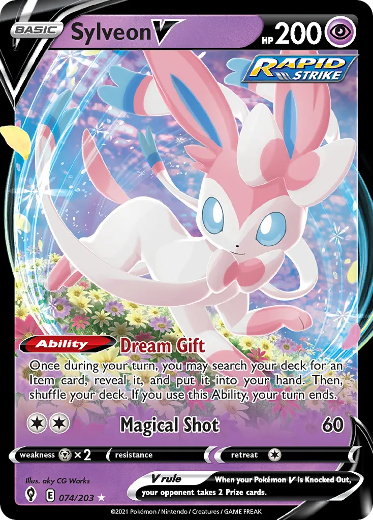 Sylveon V card image