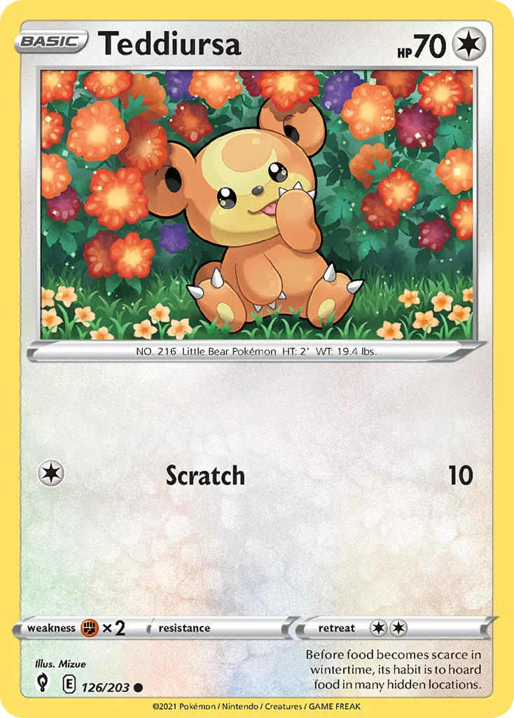 Teddiursa card image