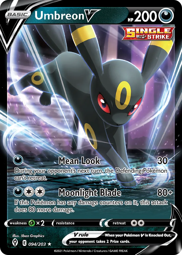 Umbreon V card image
