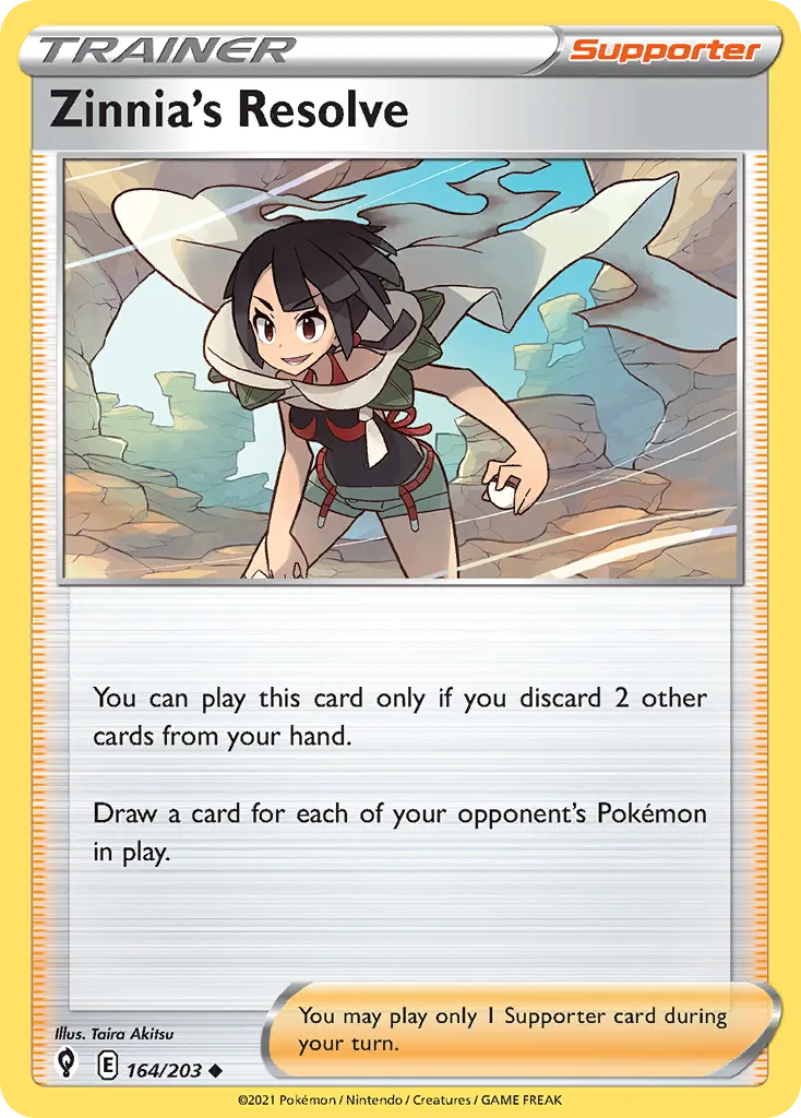 Zinnia's Resolve card image
