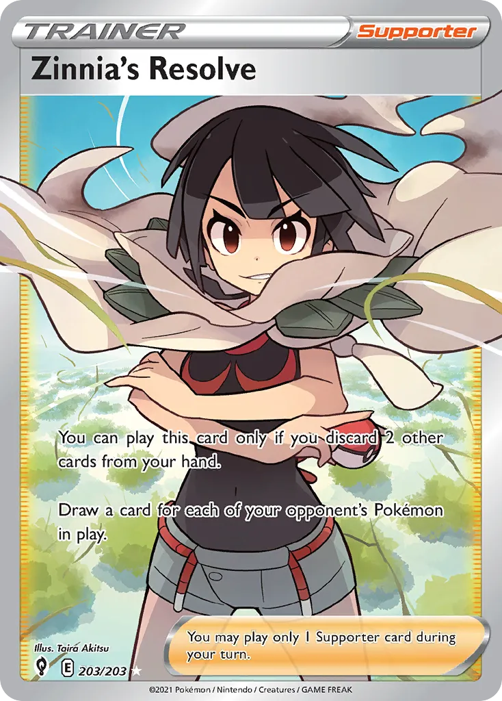 Zinnia's Resolve card image