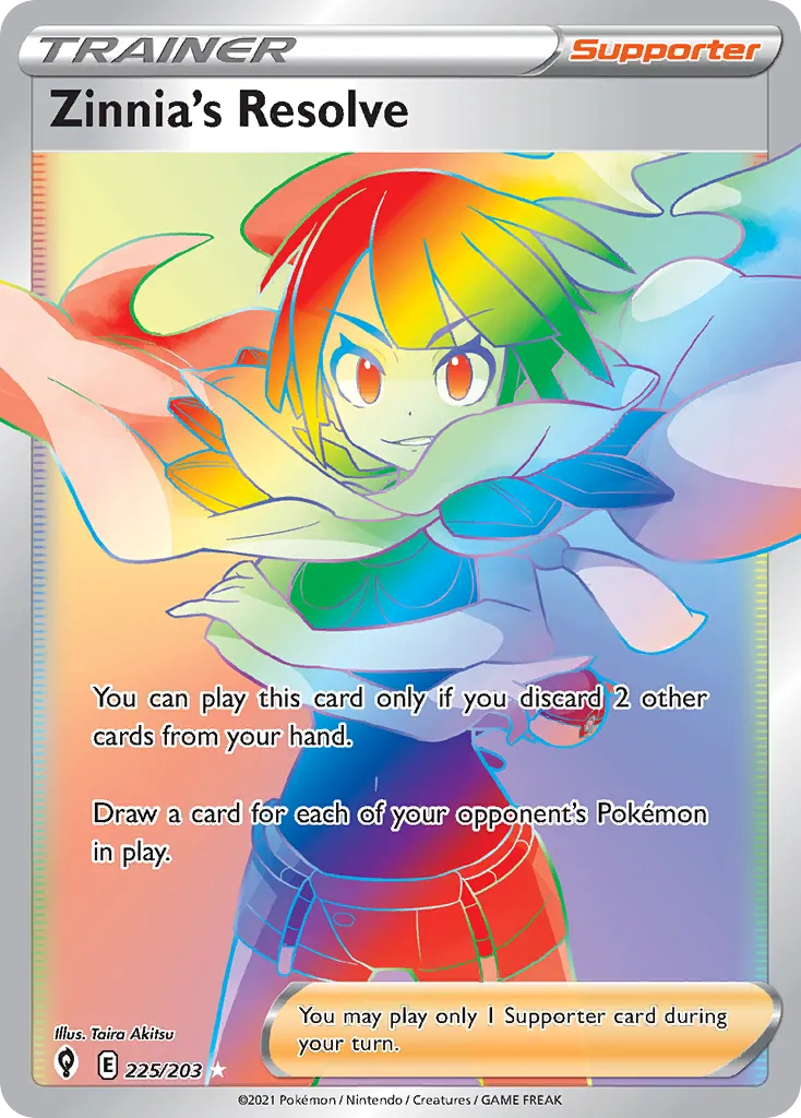 Zinnia's Resolve card image