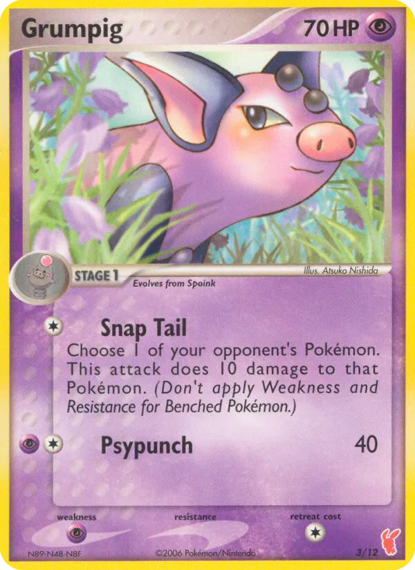 Grumpig card image