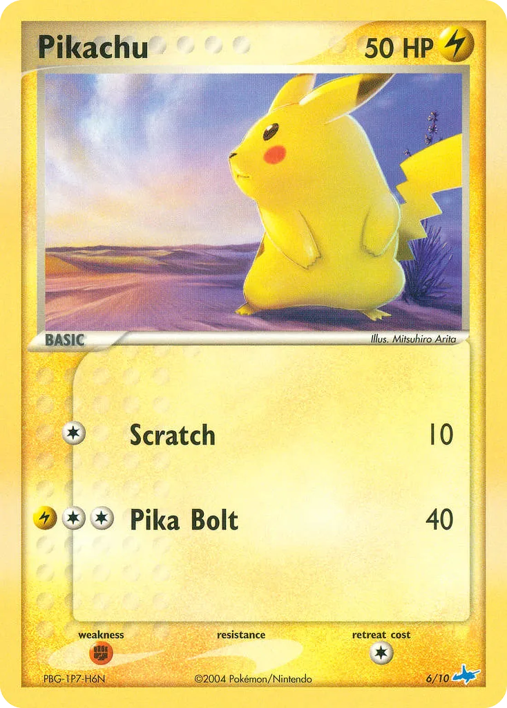 Pikachu card image