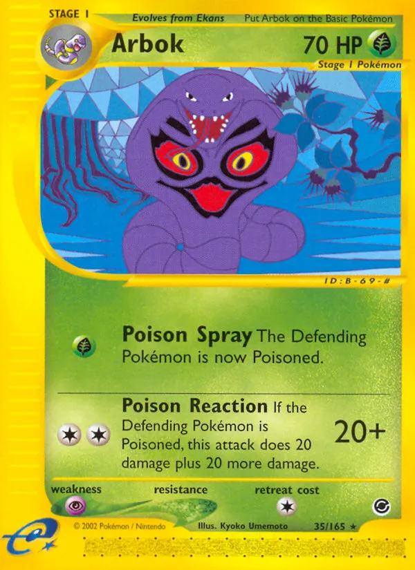 Arbok card image