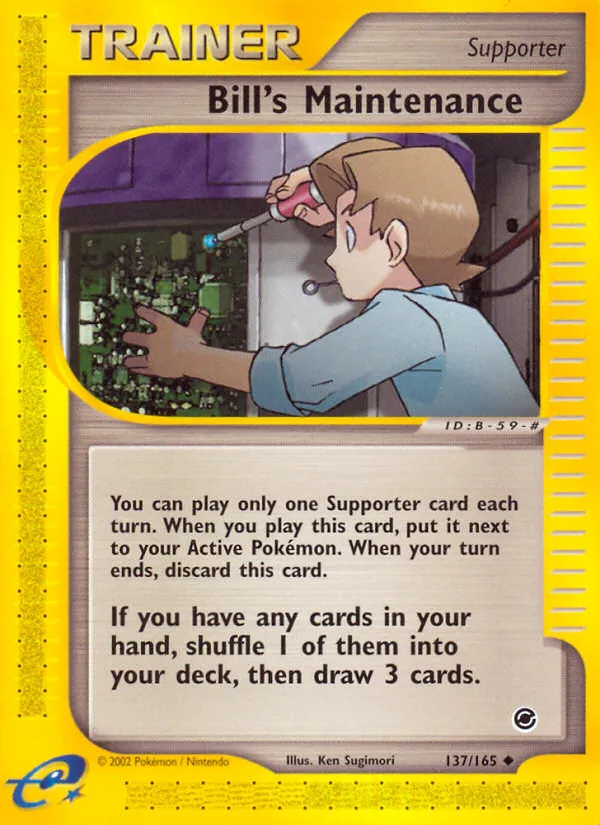 Bill's Maintenance card image