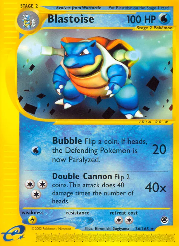 Blastoise card image