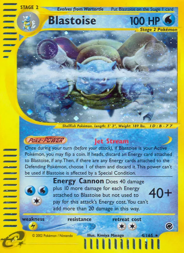 Blastoise #4 card image