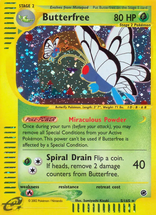 Butterfree card image