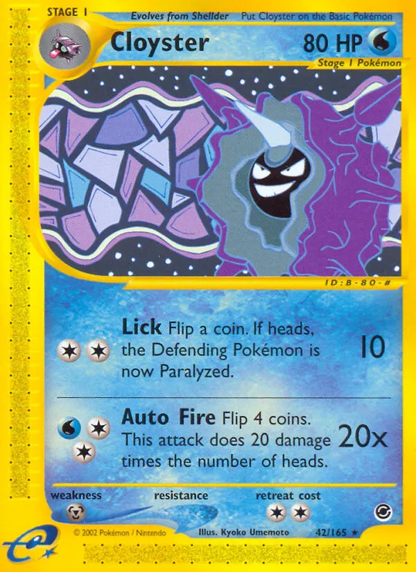 Cloyster card image