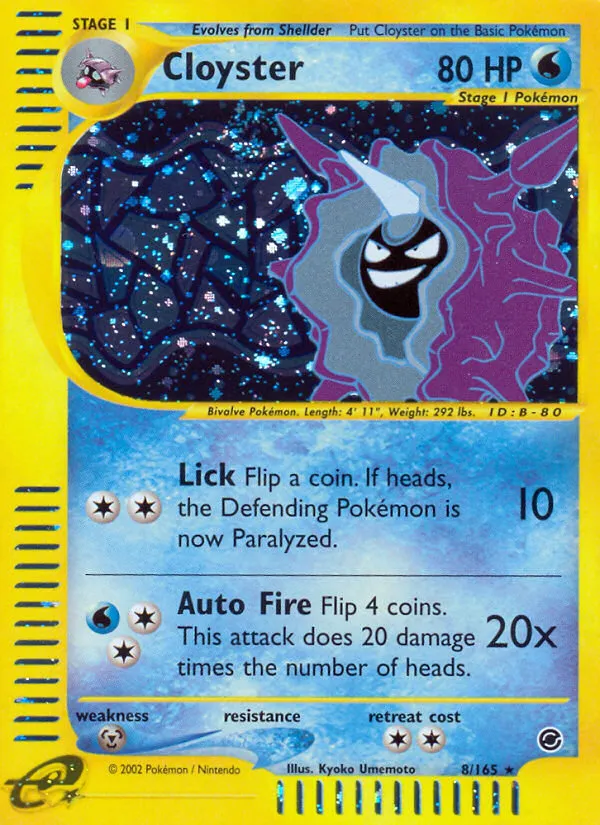 Cloyster card image