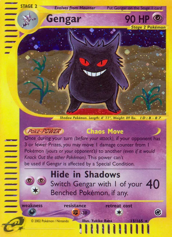 Gengar #13 card image