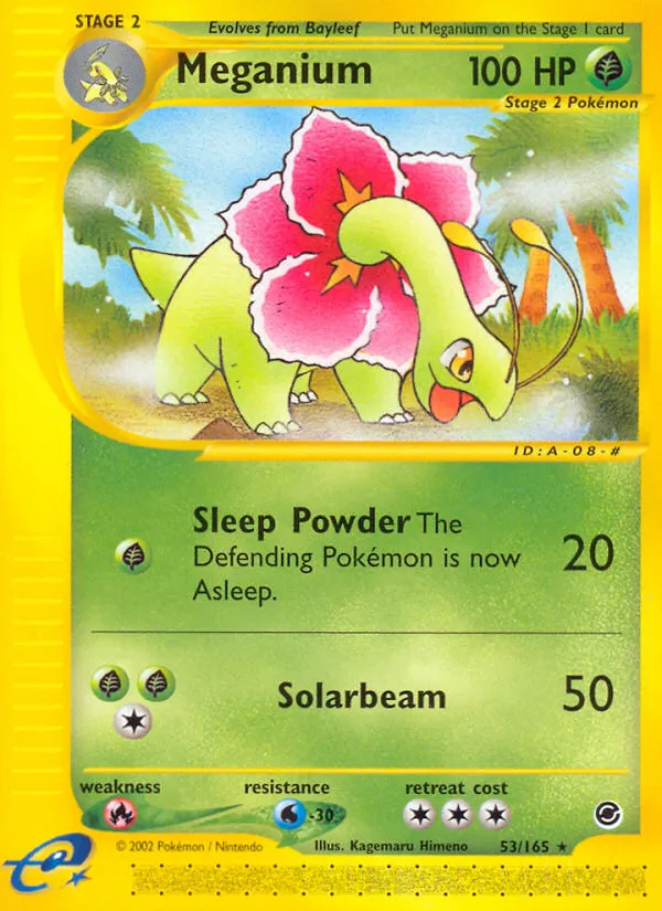 Meganium card image