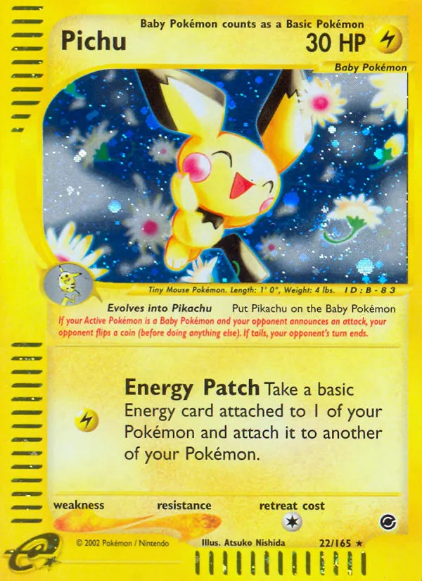 Pichu card image
