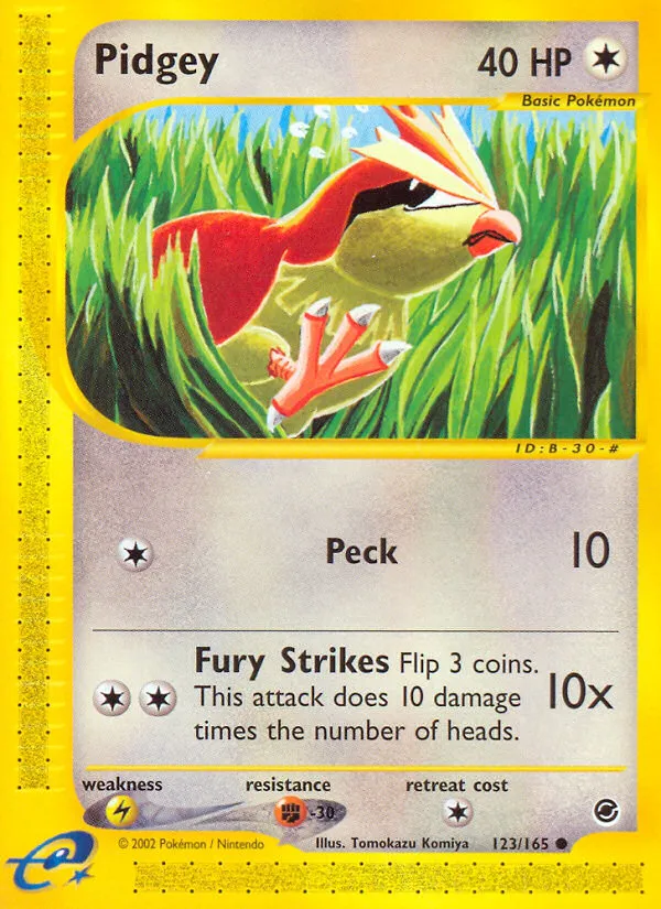 Pidgey card image