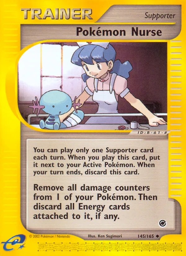 Pokemon Nurse card image