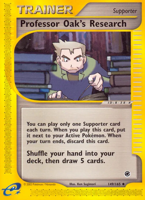 Professor Oak's Research card image