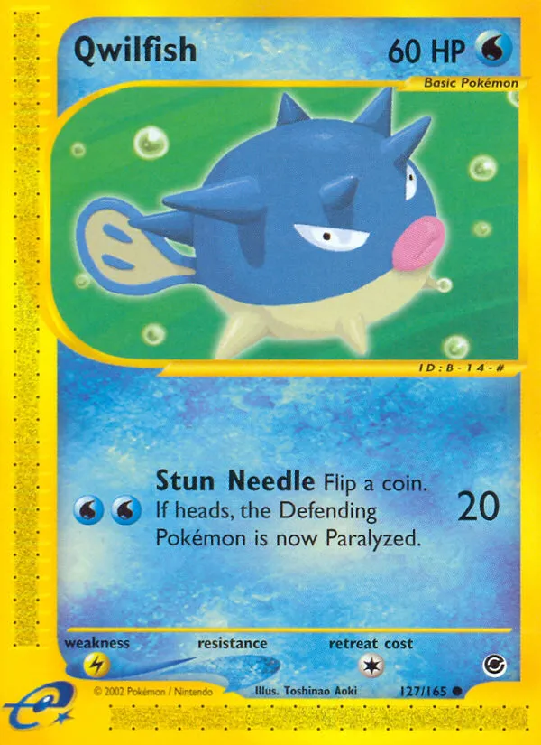Qwilfish card image