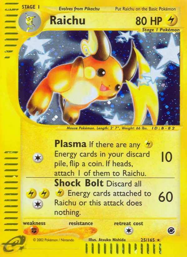 Raichu card image