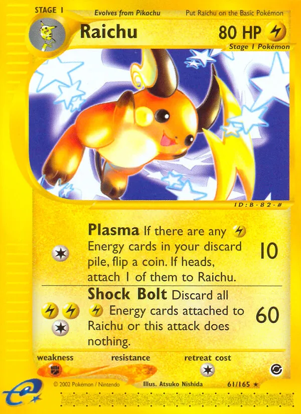 Raichu card image