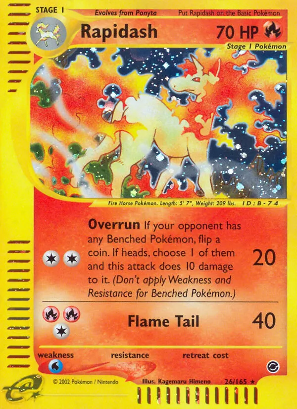Rapidash card image