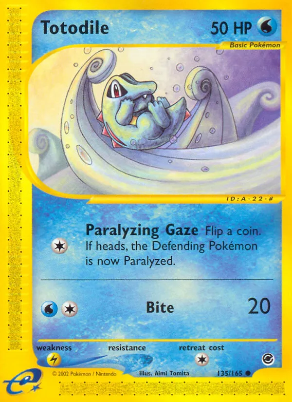 Totodile card image