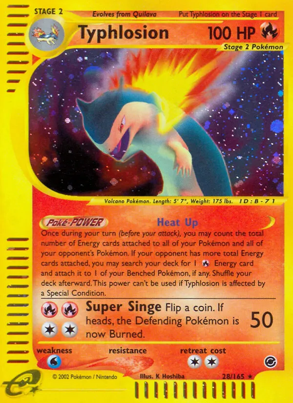 Typhlosion card image