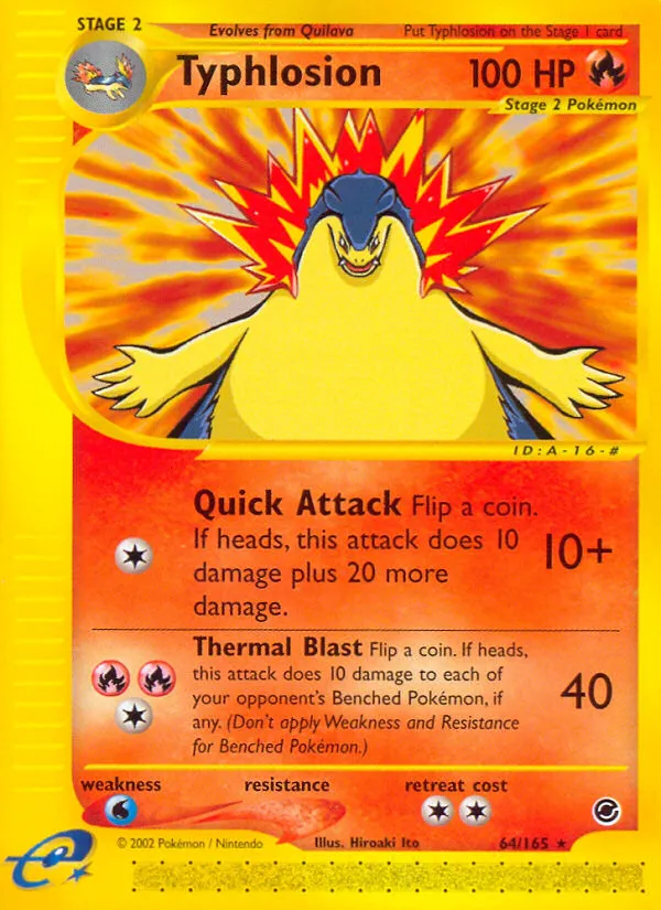 Typhlosion card image